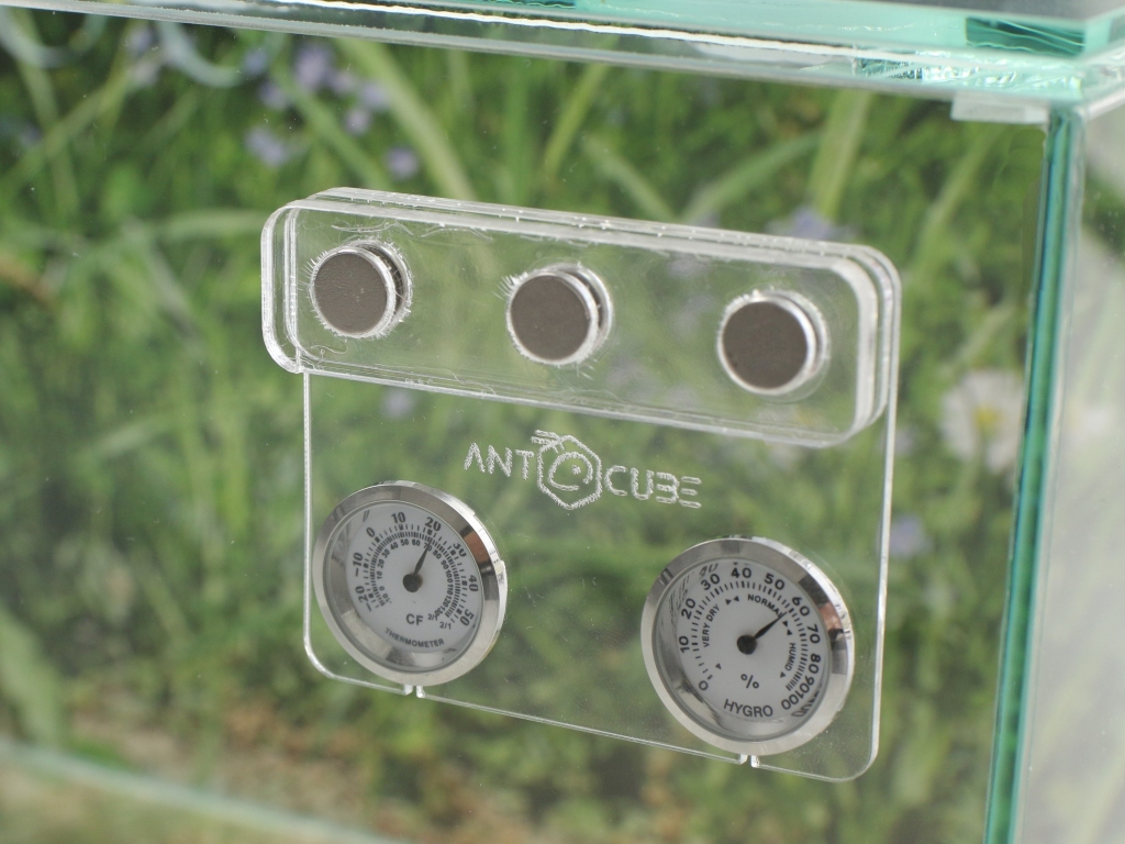 Mini Thermo- Hygrometer analog - Display - Magnet